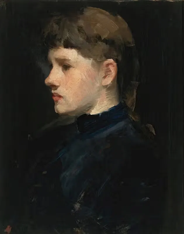Portrait Of A Lady — Frank Duveneck
