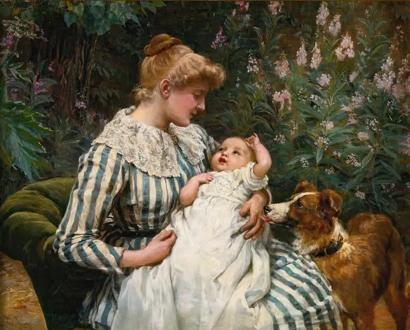 Нежное напоминание by Фредерик Морган — digital art print download