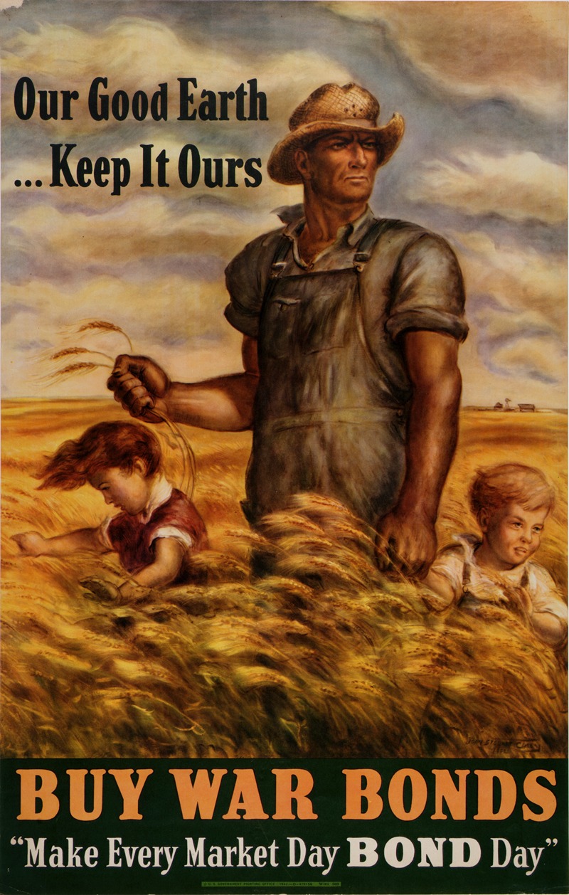 Our Good Earth. . .Keep It Ours by John Steuart Curry, 1942 — digital art print download