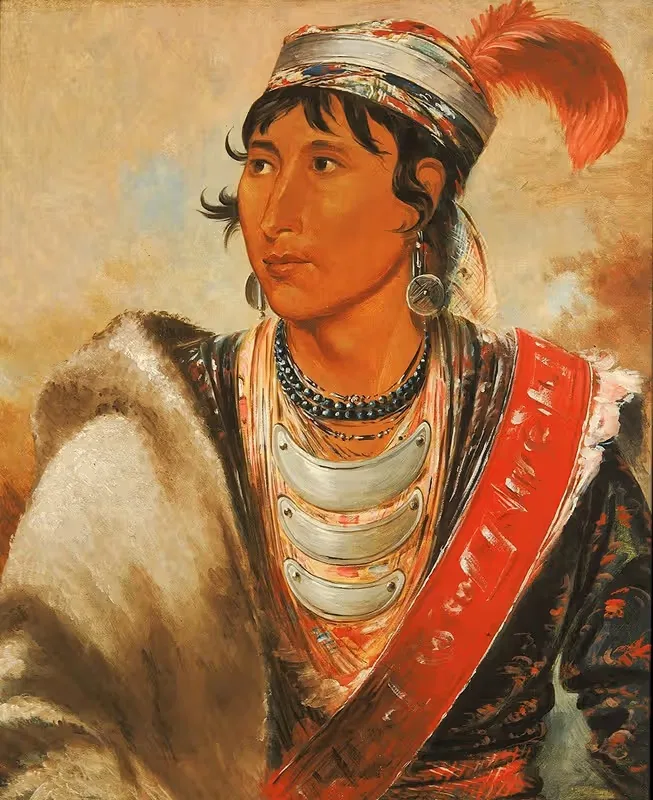 Ла-хи, Лизун, по прозвищу 'Крик Билли' by Джордж Кэтлин, 1838 — digital art print download