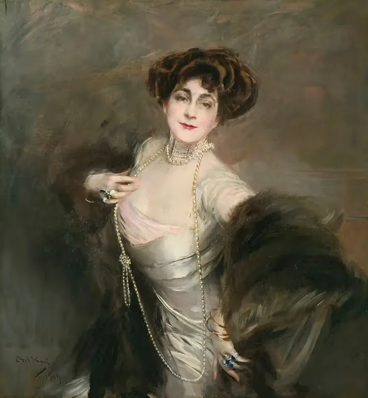 Portrait Of Diaz Albertini — Giovanni Boldini