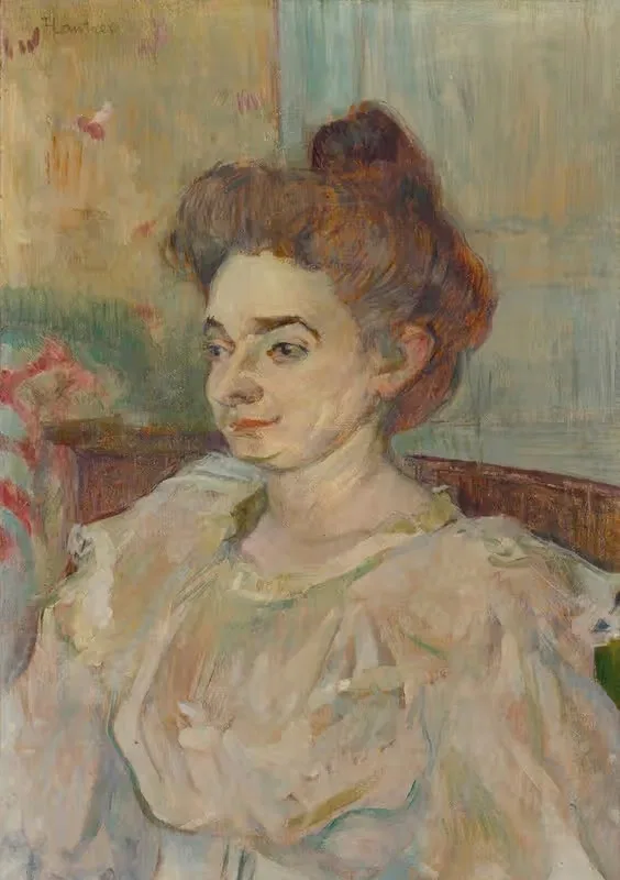 Portrait De Béatrice Tapié De Céleyran — Henri de Toulouse-Lautrec