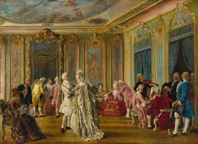 Вечерние развлечения by Игнасио де Леон и Эскосура, 1875 — digital art print download
