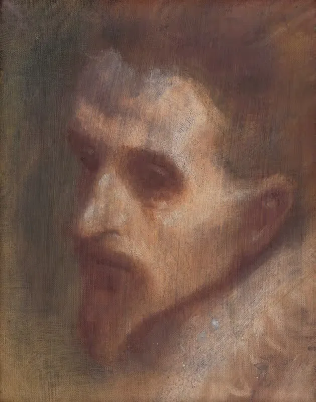 Голова мыслителя by Ладислав Меднянски, 1880–1900 — digital art print download