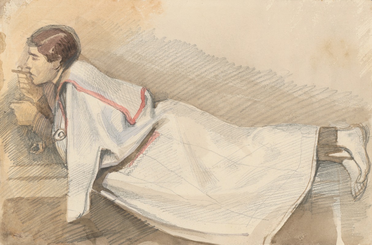 Ležiaci paholok by Ladislav Mednyánszky, 1877–1880 — digital art print download