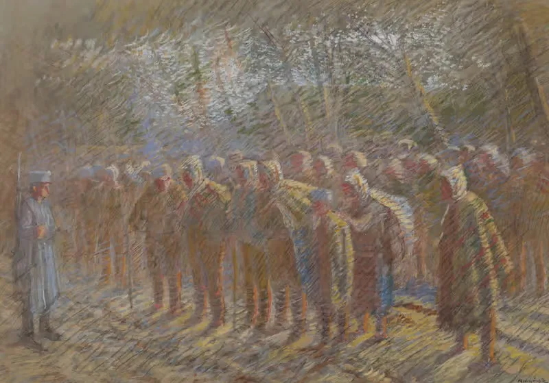 Военнопленные by Ладислав Меднянски, 1914–1918 — digital art print download