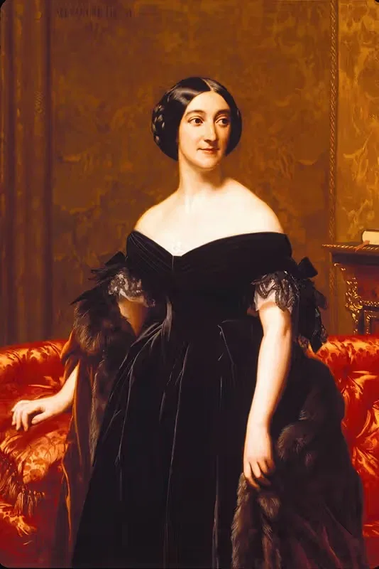 Молодая женщина by Александр Эсс, 1858 — digital art print download
