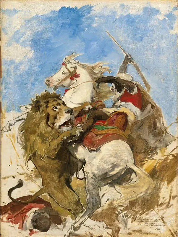 Лев и мавр — Артуро Мишелена