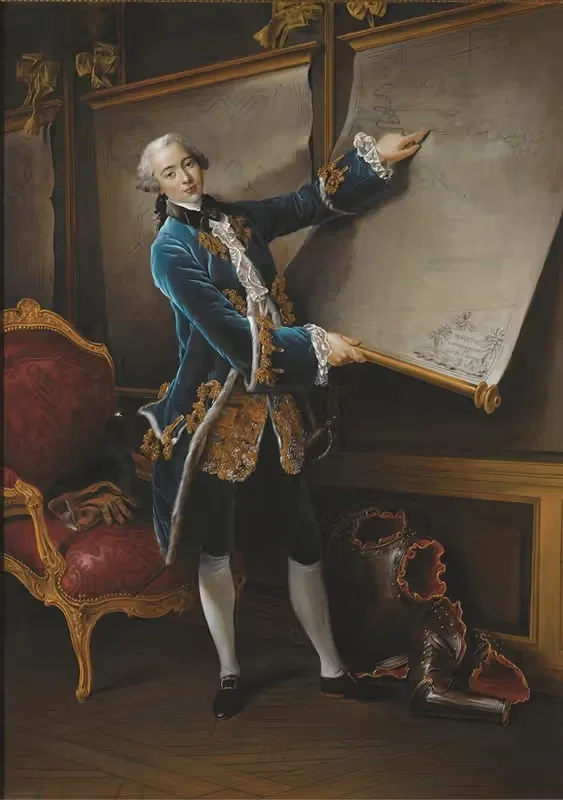 The Comte De Vaudreuil (1740 – 1817), Aged 18 — Barrington Bramley