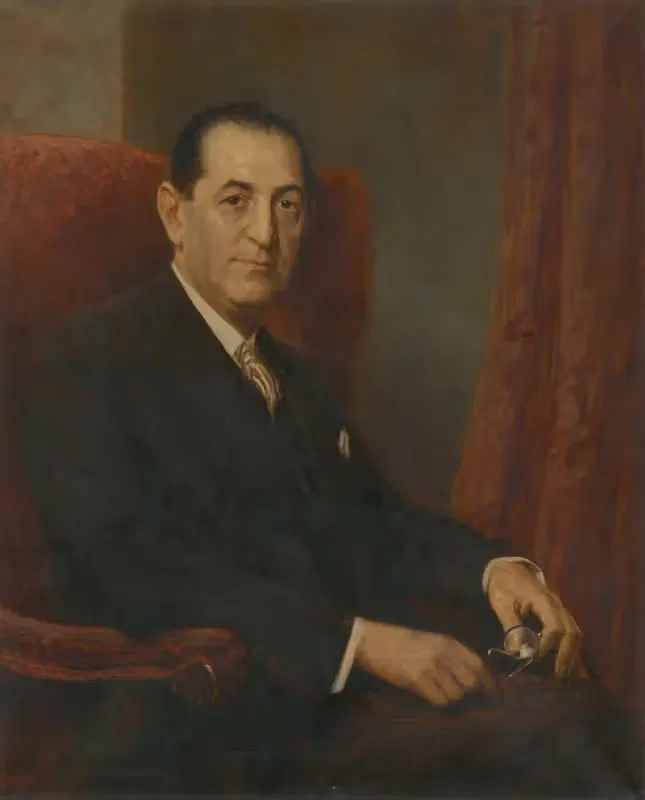 Portrait of a man — Elemír Halász-Hradil