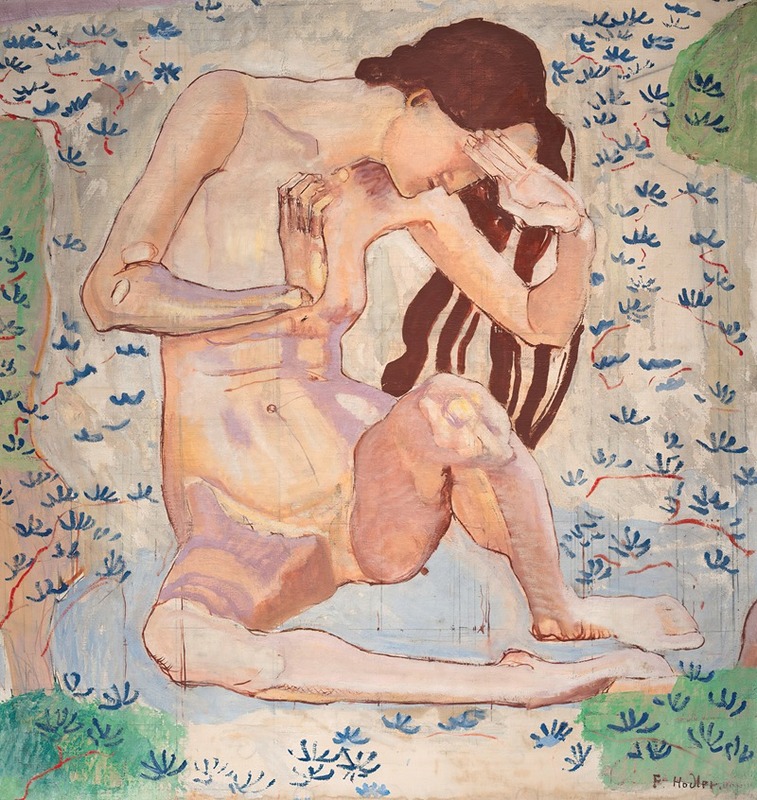 Эскиз к Дню by Фердинанд Ходлер, 1898-1899 — digital art print download