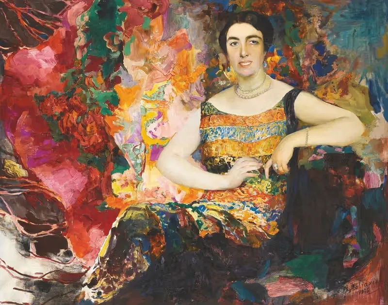 Portrait Of A Lady — Filipp Malyavin