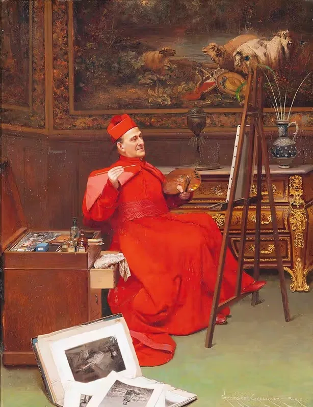 The amateur artist — Georges Croegaert