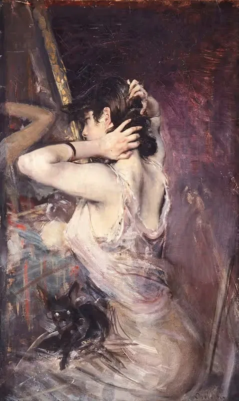 Уборка by Джованни Болдини — digital art print download