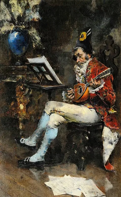 Музыкант by Джованни Болдини, 1874 — digital art print download