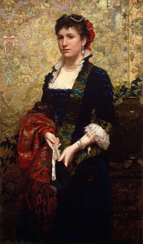 Принцесса Мария Любомирская by Генрик Симирядзкий, 1881 — digital art print download