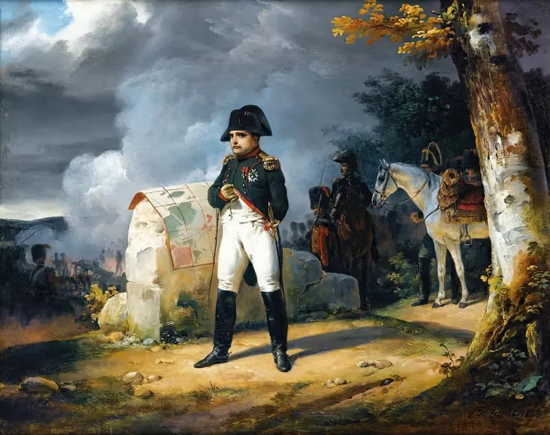 Napoleon In Charleroi June 1815 — Horace Vernet