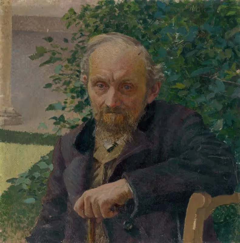Portrait of an Old Man — Milan Thomka Mitrovský