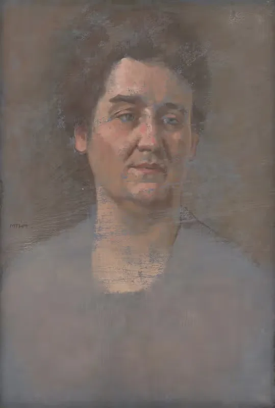 Portrait of M. Šuleková — Milan Thomka Mitrovský