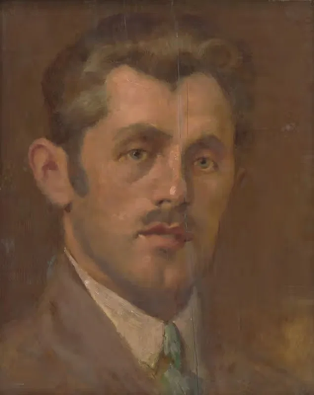 Portrait of P. Trunkát — Milan Thomka Mitrovský