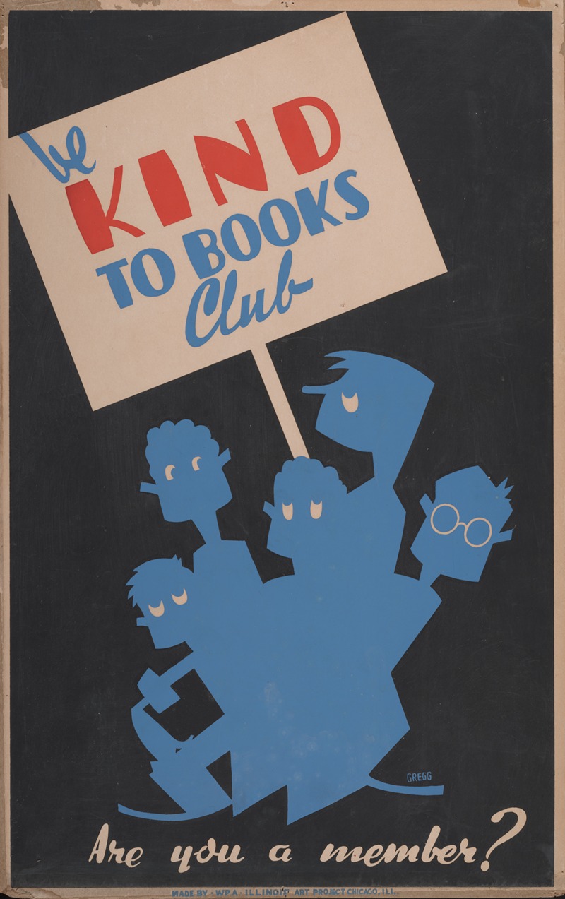 Be kind to books club — Arlington Gregg