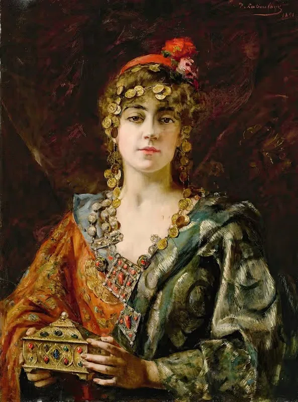 Восточный с ювелирными украшениями by Поль де Ла Буле, 1891 — digital art print download