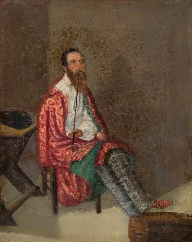 Мистер Варзели в тюрьме by Питер Михал Богуня, 1850 — digital art print download