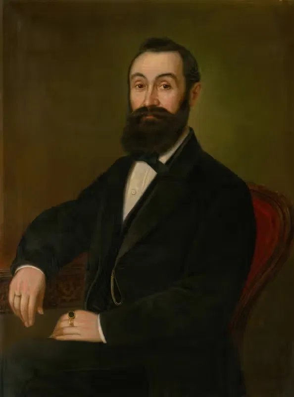 Портрет Даниэля Божтеха Маковицкого by Питер Михал Богуня, 1875 — digital art print download