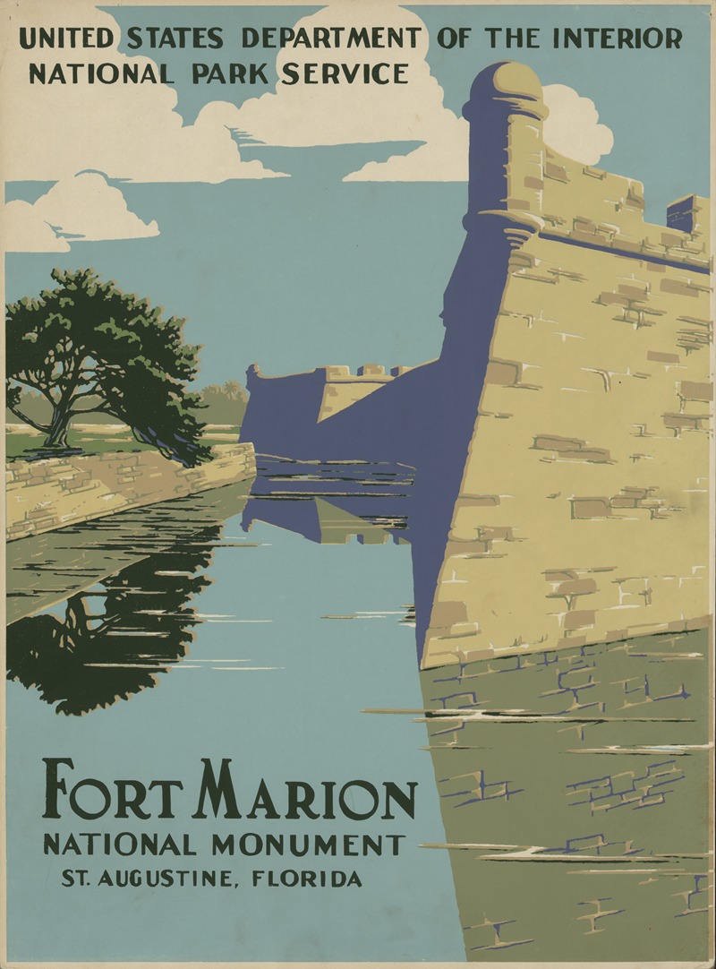 Fort Marion National Monument, St. Augustine, Florida — Chester Don Powell
