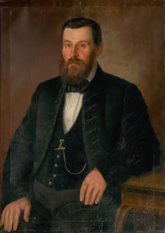 Портрет Кляйна by Питер Михал Богуня, 1861–1863 — digital art print download
