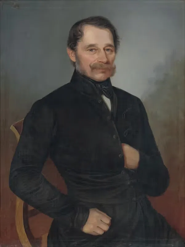 Portrait of M. Dluhovits — Peter Michal Bohúň