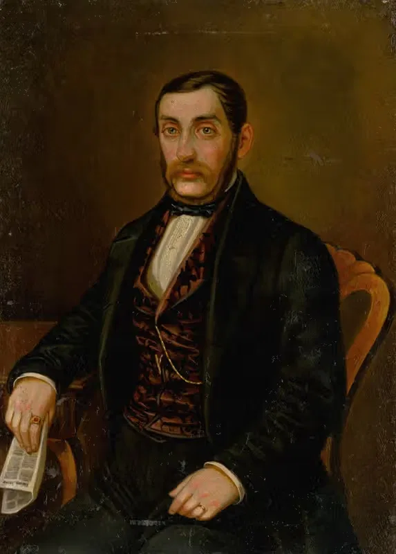 Портрет мистера Петра Маковицкого by Питер Михал Богуня, 1858–1865 — digital art print download