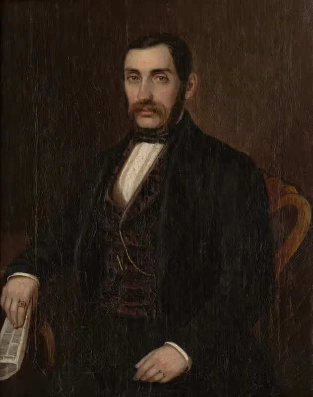 Portrait of Petr Makovický — Peter Michal Bohúň
