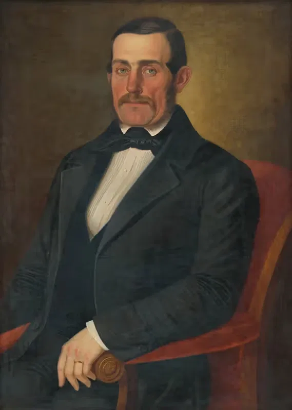 Portrait of Samuel Ball — Peter Michal Bohúň