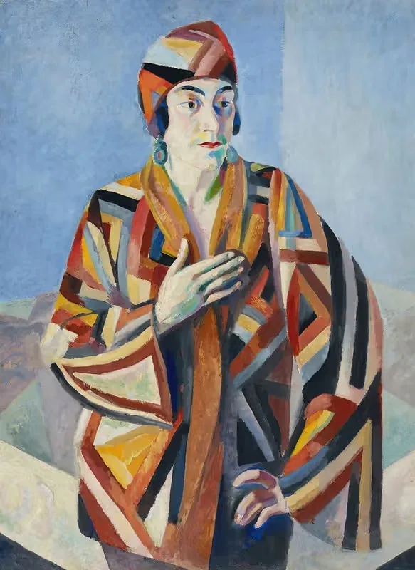 Портрет мадам Мандель by Робер Делоне, 1923 — digital art print download