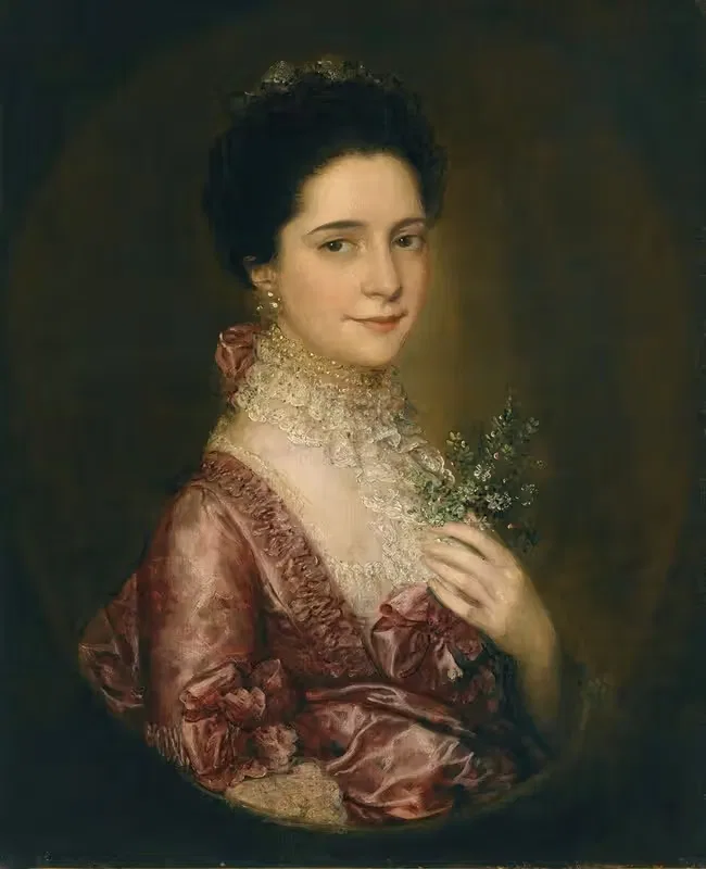 Portrait Of Mrs. Richards — Thomas Gainsborough