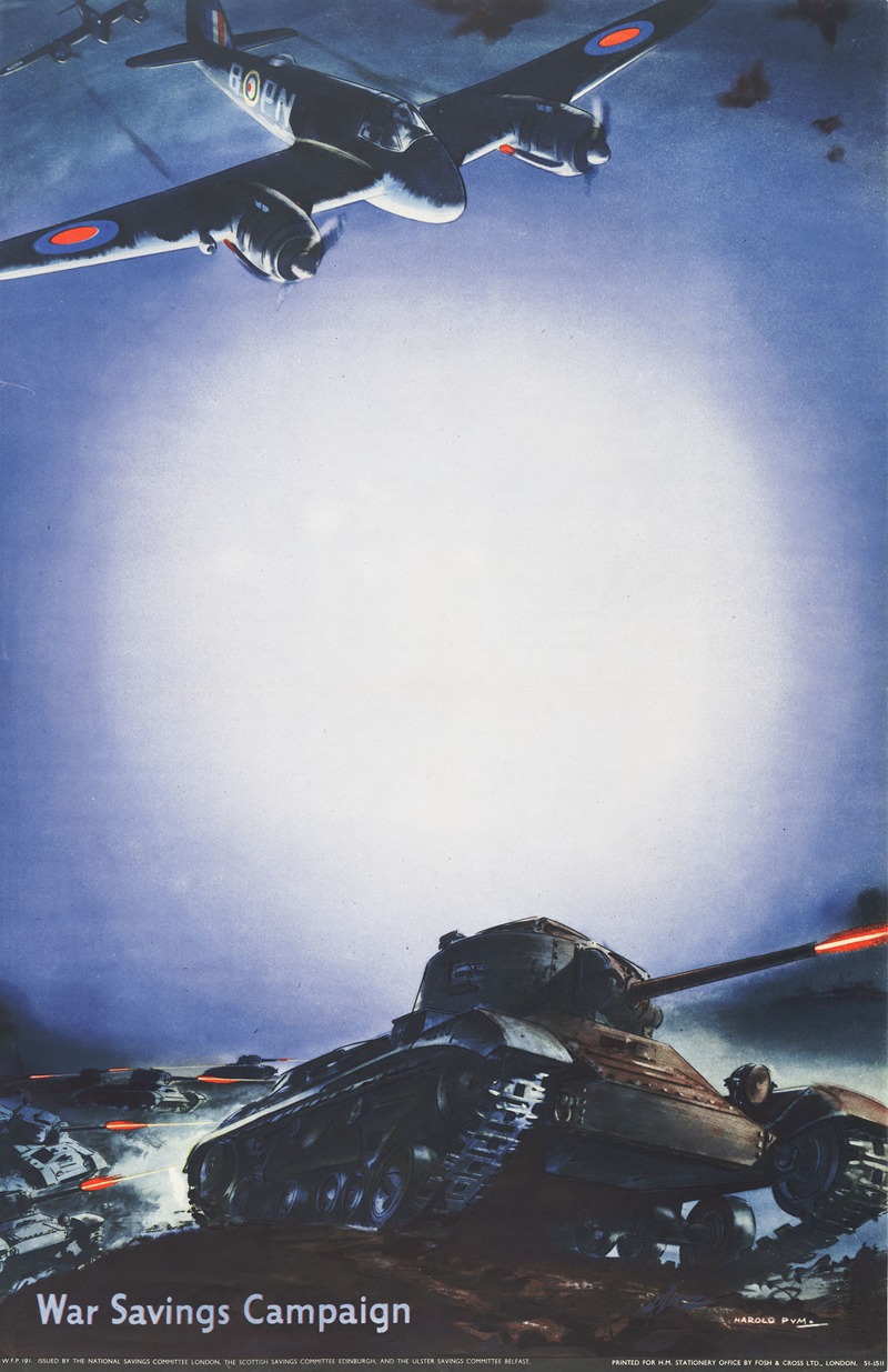 War Savings Campaign by Harold Pym — digital art print download