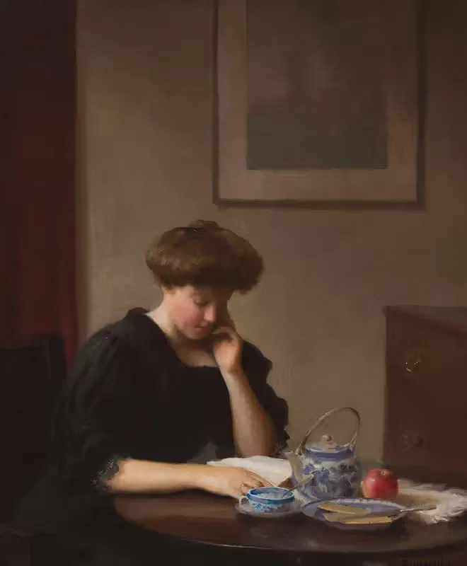 The Letter by William Worcester Churchill — digital art print download