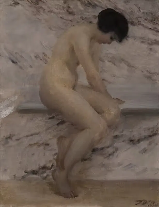 У ванны by Андерс Зорн, 1914 — digital art print download