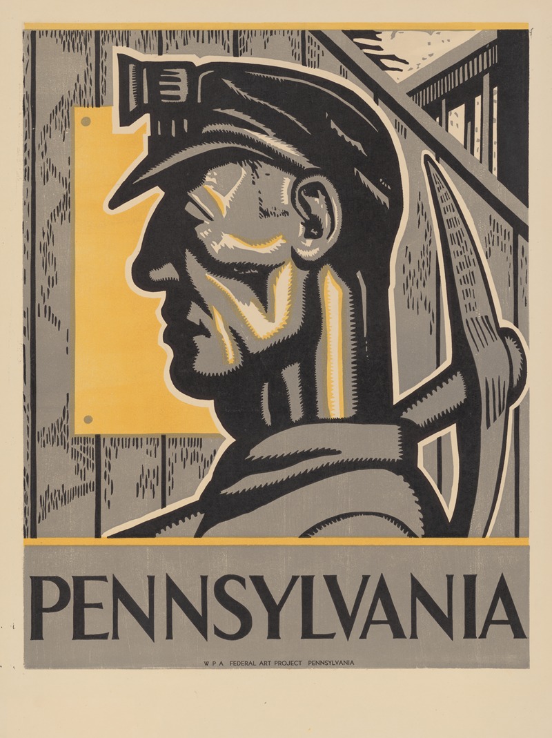 Pennsylvania by Isadore Posoff, 1936 — digital art print download