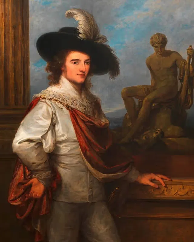 Josef Johann Graf Fries — Angelica Kauffmann
