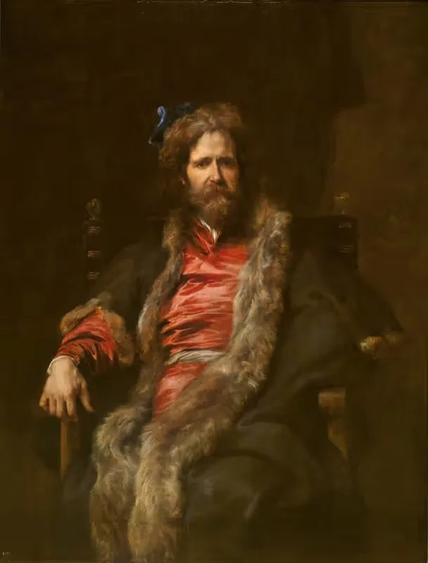 The Painter Martin Ryckaert by Anthony van Dyck, 1631 — digital art print download
