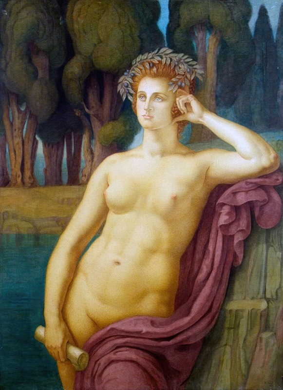 Муза by Арман Пуан, 1903 — digital art print download