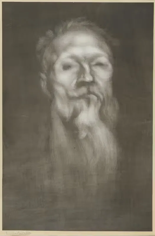 Portrait of Auguste Rodin — Eugène Carriere