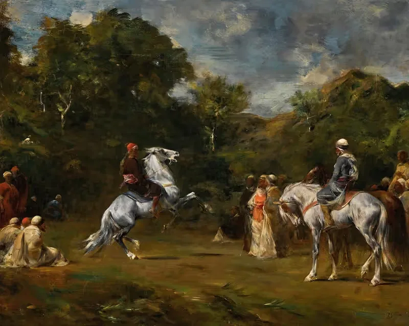 The Horse Fair — Eugène Fromentin