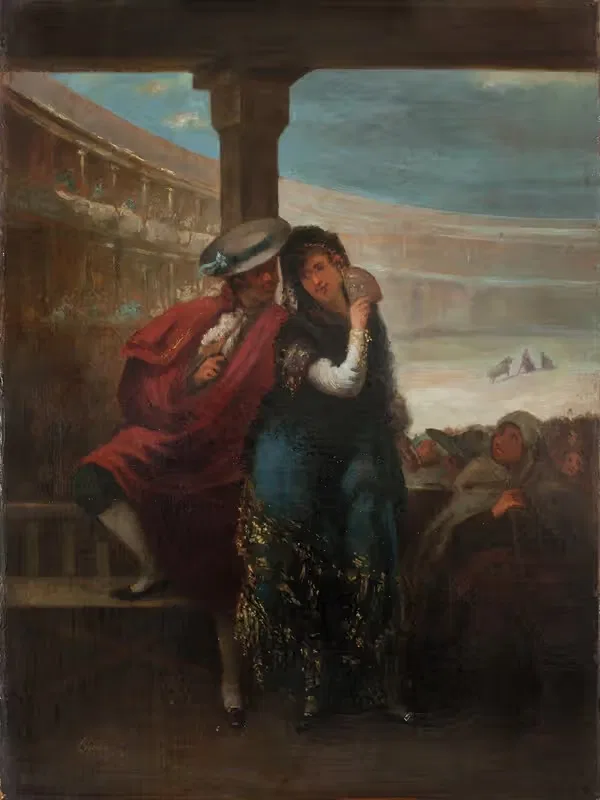 Махо и Маха by Эухенио Лукас Веласкес, 1842 — digital art print download