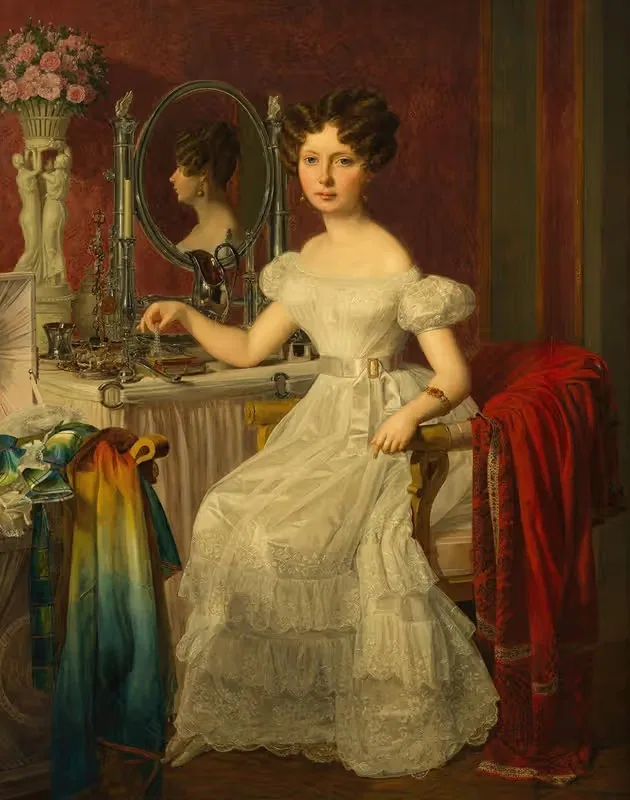 Актриса Элиза Хёфер by Фердинанд Георг Вальдмюллер, 1827 — digital art print download