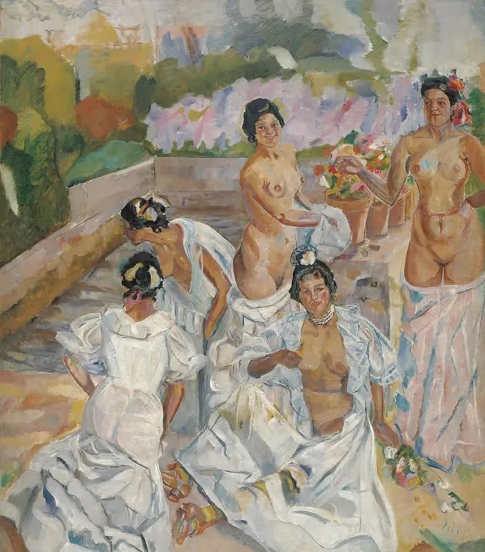 Ванна (Севилья) by Франсиско Итуррино, c. 1908 — digital art print download