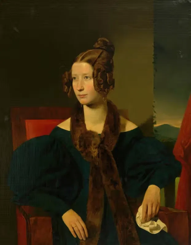 Анна Маннсфельд, урождённая Майер by Франц Эйбль, 1837 — digital art print download