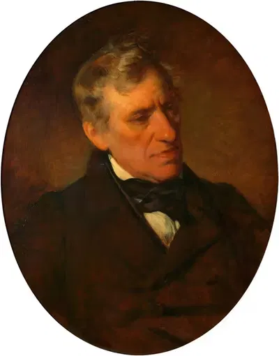 Franz Grillparzer by Friedrich von Amerling, 1856 — digital art print download